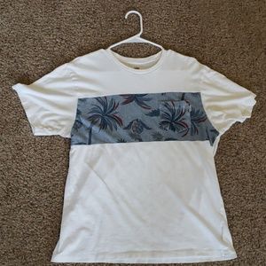 Van's white and floral T Shirt